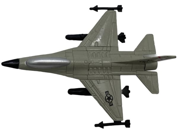 General Dynamics F-16 Fighting Falcon fly 3,5"" 9 cm METAL Motormax