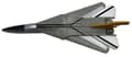 Miniatyrbillede 9 af 10: General Dynamics F-111 Aardvark fly 3,5"" 9 cm METAL Motormax