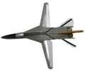 Miniatyrbillede 10 af 10: General Dynamics F-111 Aardvark fly 3,5"" 9 cm METAL Motormax