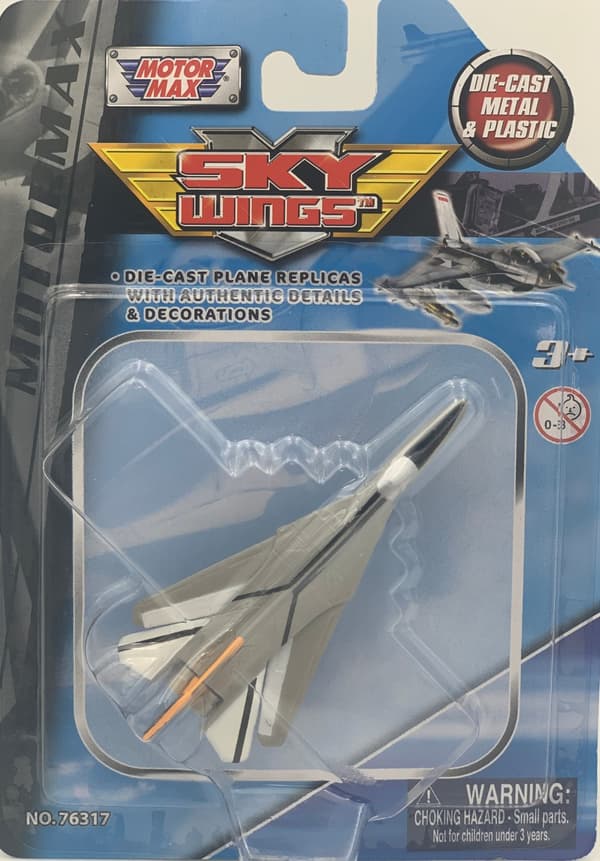 General Dynamics F-111 Aardvark fly 3,5"" 9 cm METAL Motormax