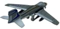 Miniatyrbillede 7 af 11: Grumman EA-6A Intruder 3,5" 9 cm METAL Motormax