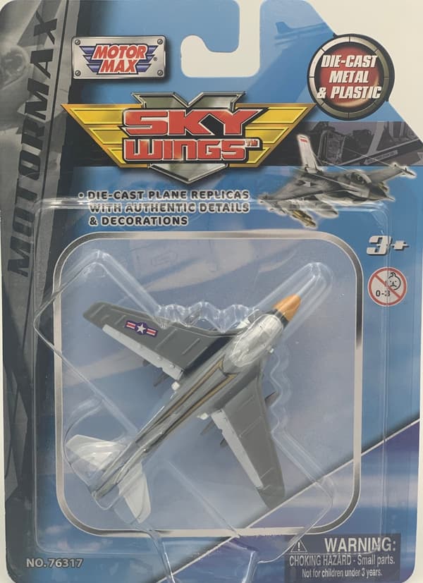 Grumman EA-6A Intruder 3,5" 9 cm METAL Motormax