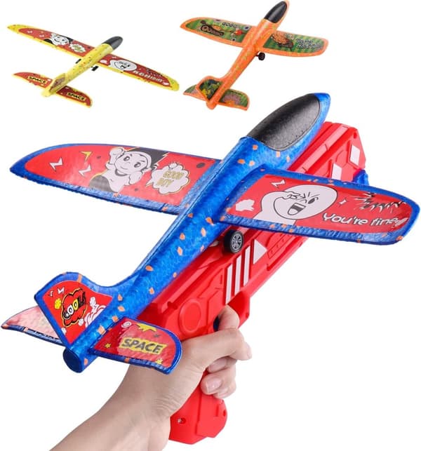 OBOSOE Børns Foam Flypistol – Udendørs svævefly og skydelegetøj