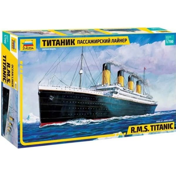 Båtmodell - ZVEZDA - R.M.S. Titanic - 150 stycken - Plast - Unik färg