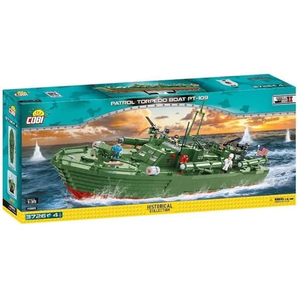 COBI 4825 - PATRULLER TORPEDO BÅT PT-109