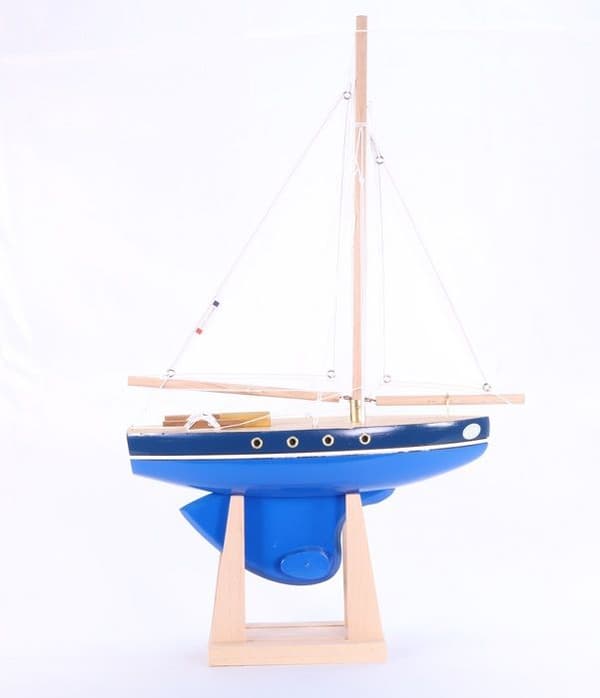 Maison Tirot - Segelbåt Le Tirot blå 30cm - TIROT