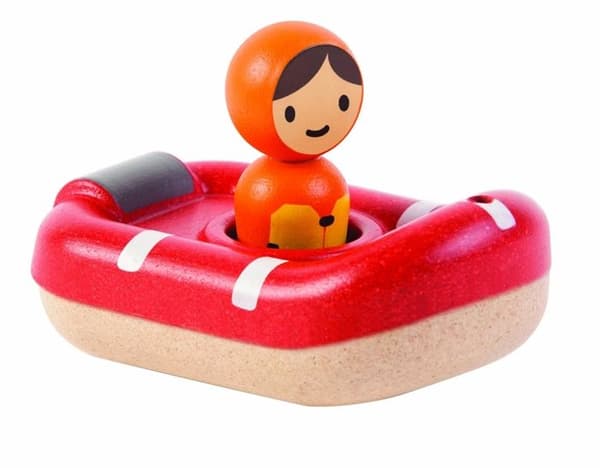 Plan Toys - Bath räddningsbåt - BYXA
