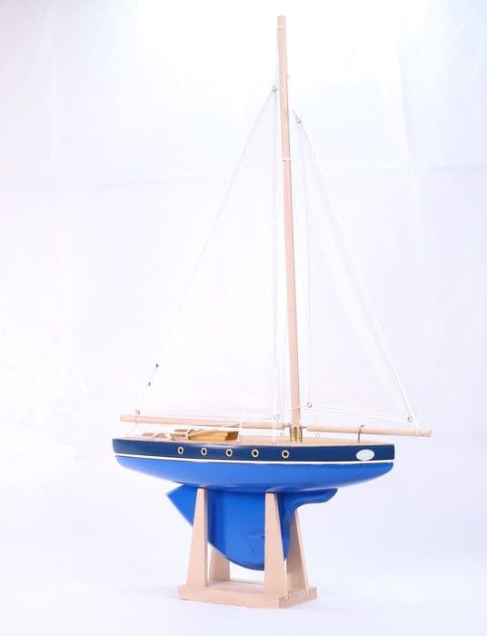 Maison Tirot - Segelbåt Le Tirot blå 40cm - TIROT