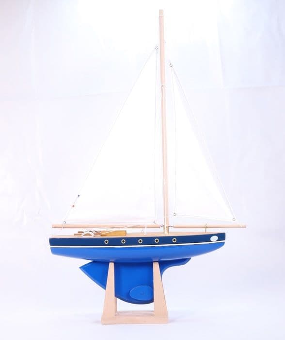 Maison Tirot - Segelbåt Le Tirot blå 40cm - TIROT