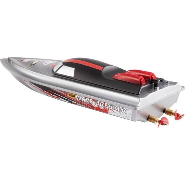 Driftklar motoriserad RC-båt för nybörjare - REELY - Mini Wavebreaker 2.0 - Vit - Blandad - 8 år