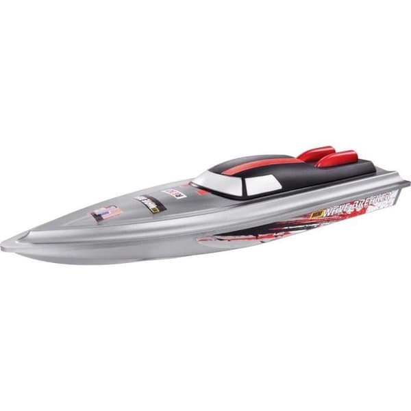 Driftklar motoriserad RC-båt för nybörjare - REELY - Mini Wavebreaker 2.0 - Vit - Blandad - 8 år