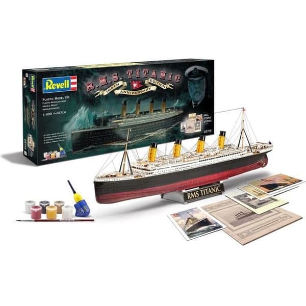 REVELL-modellen skickar 100 år av Titanic (Spec Edition 05715)
