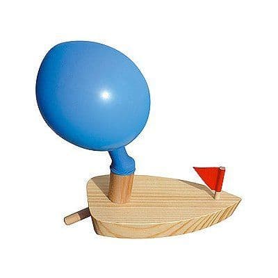 Ballongbåt - VILAC - Blå - 14x6x6cm - Från 4 år - Barn - Flerfärgad - Blandat