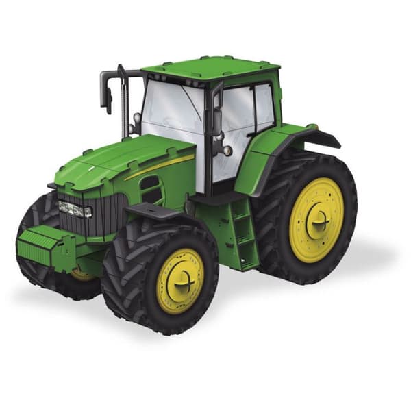 3D-modellpussel - Traktor - 30,7 x 17 x 19 cm - 65 st - Graine Creative vi har alla talang