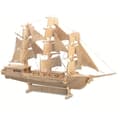 Miniatyrbild 2 av 4: Trämodell Segelbåt