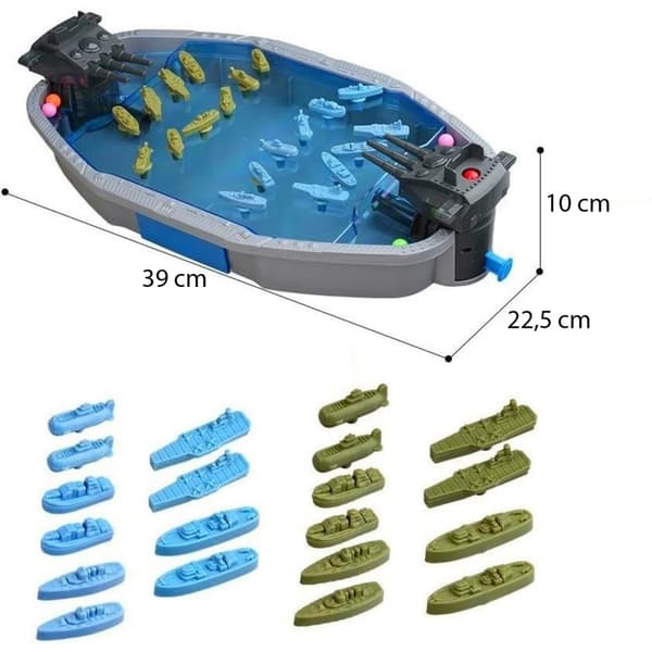 WOOPIE Arcade-peli Sea Battle 3D ohittaa pallonheittäjän