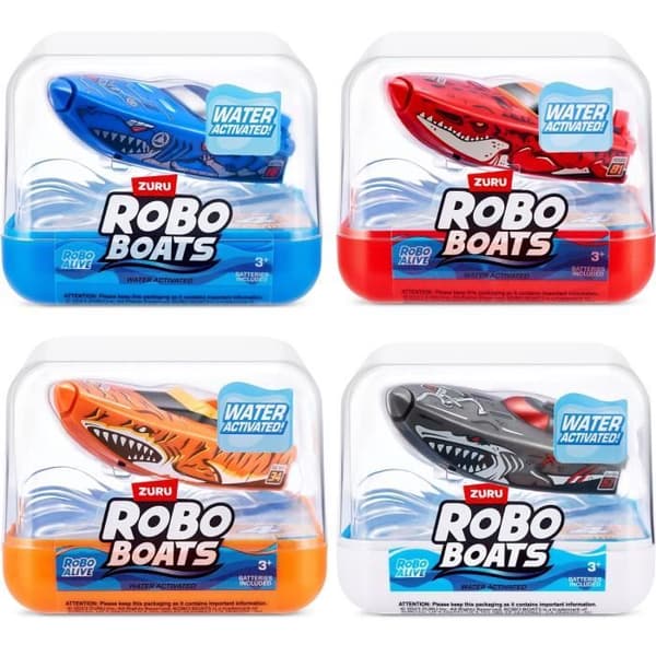 Leksak - ZURU - Robobåtar - Försorterade - Båt