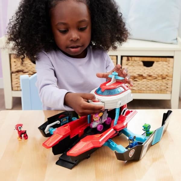 PAW PATROL - Marine Headquarter - Pup Squad Stella - Naval Toy för barn från 3 år