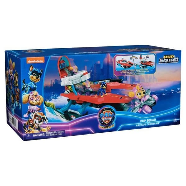 PAW PATROL - Marine Headquarter - Pup Squad Stella - Naval Toy för barn från 3 år