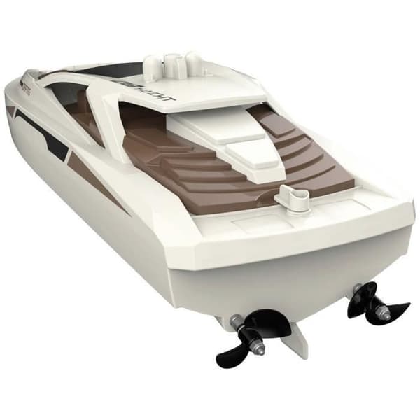 Amewi Yacht Caprice Motoriserad RC-båt - 380 mm - Vit - Vuxen - Gräddvit Brun