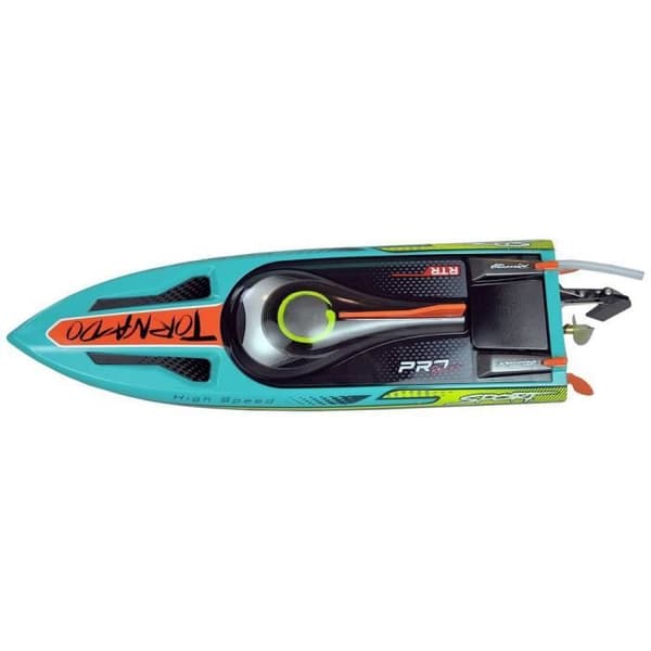 Amewi Tornado High Speed RC Boat - Vit - 470 mm - Kraftfullt batteri och 2,4 GHz kontroll