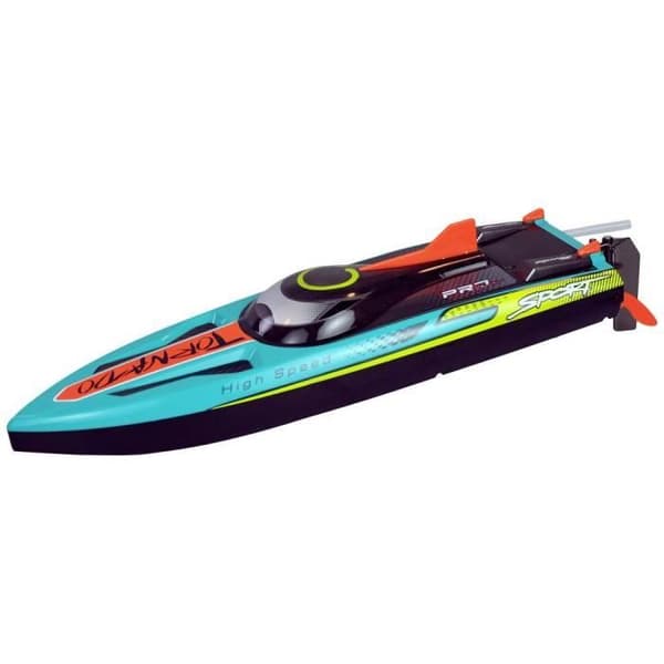 Amewi Tornado High Speed RC Boat - Vit - 470 mm - Kraftfullt batteri och 2,4 GHz kontroll