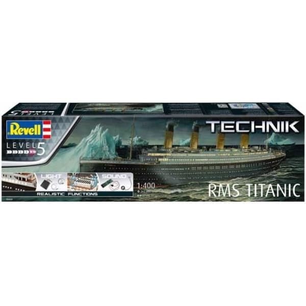 Modellbåt - REVELL - RMS Titanic - 1/400 - Avancerad Kit - Blandad - 14 år och uppåt