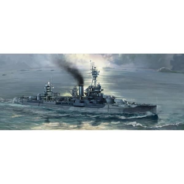 TRUMPETER - Modell Krigsfartyg Uss New York Bb-34 Trumpeter 06711 1/700 Modell Kort Promo - Ref : 7703