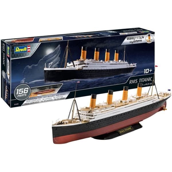 REVELL Easy-Click RMS Titanic 05498 plastmodellsats