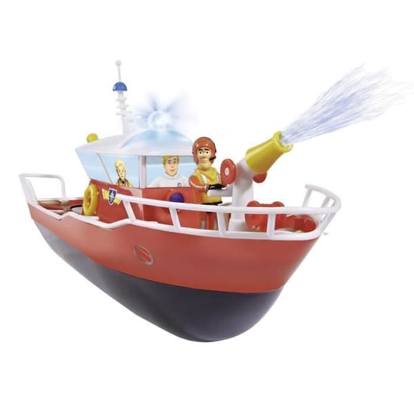 Brandman Sam Titan fjärrstyrd båt - Dickie Toys - Naval leksak - Röd - Barn - 5 år