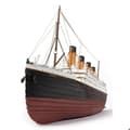Miniatyrbild 4 av 6: Modellbåt i trä: RMS Titanic