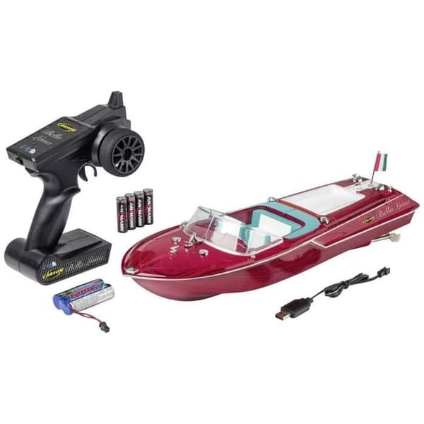 Carson Modellsport Motoriserad RC-båt - Klar att köra (RtR) modell - 455 mm - Vit