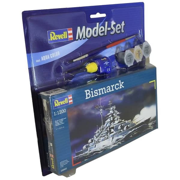 Modell - REVELL - Bismarck - Plast - Att montera - 31 st
