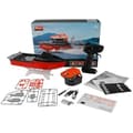 Miniatyrbild 2 av 2: Radiostyrd båt - AMEWI - Modell 320 mm - Röd/ Svart - Brushless-system - Klar att använda