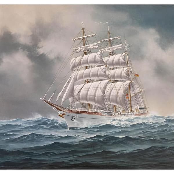 Maquette båt : Modellset : Gorch Fock