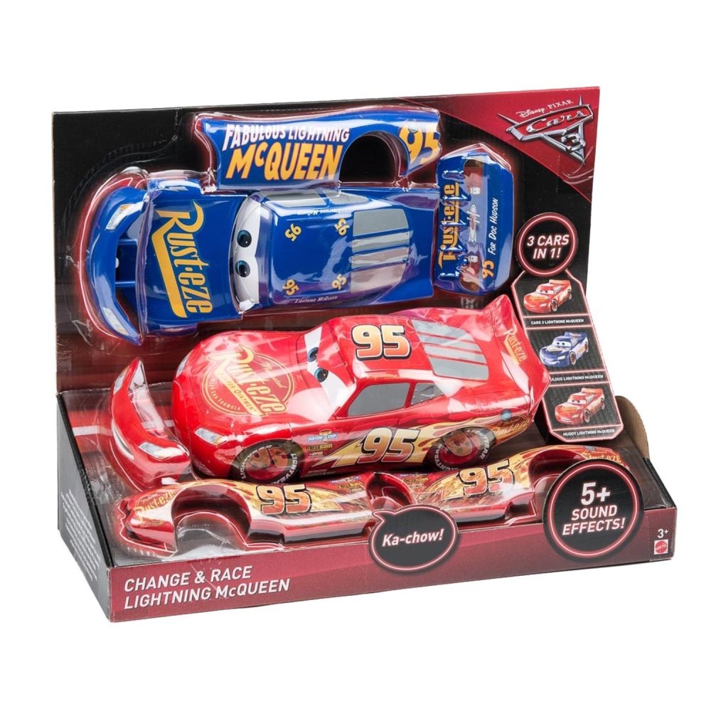 change and race lightning mcqueen