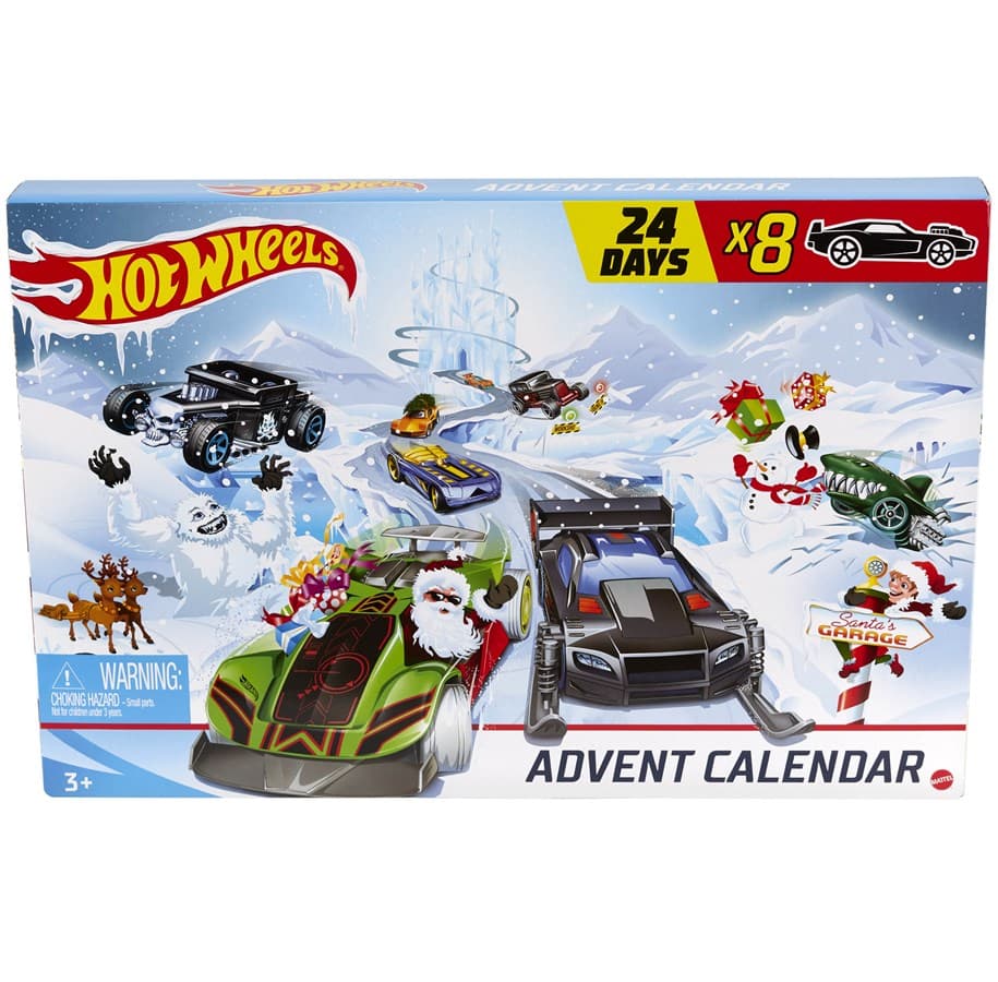 Hot Wheels 2020 Advent Calendar Vehicles
