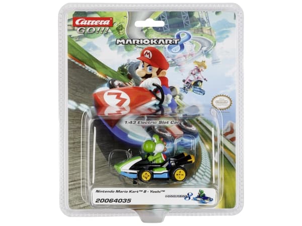 Carrera Toys Nintendo Mario Kart 8 - Yoshi, Ajoneuvo, 6 vuosi/vuosia, Monivärinen