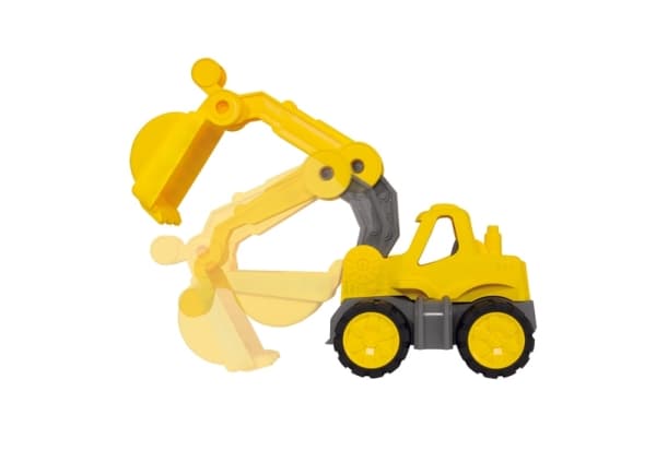 BIG Power Worker Mini Bagger, 2 år, Plast, Gult