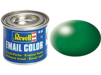 Revell Leaf green, silk RAL 6001 14 ml-tin, Grønn, 1 stykker