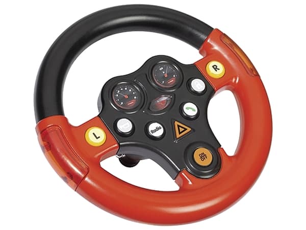 BIG Multi-Sound-Wheel, Svart, Röd