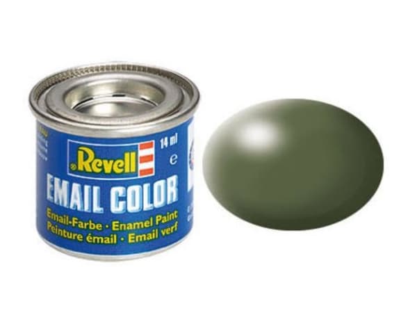Revell Olive green, silk RAL 6003 14 ml-tin, Oliven, 1 stykker