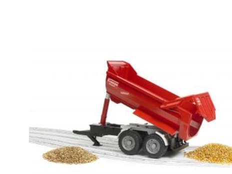 Bruder Krampe Tandem-Halfpipe tipping trailer toy