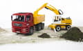 Pikkukuva 5 / 5: Bruder FR 130 Articulated road loader toy
