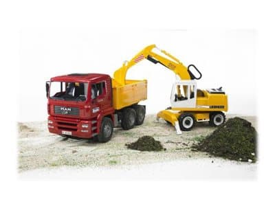 Bruder FR 130 Articulated road loader toy
