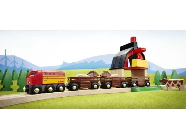 BRIO 33719 Farm Railway Set