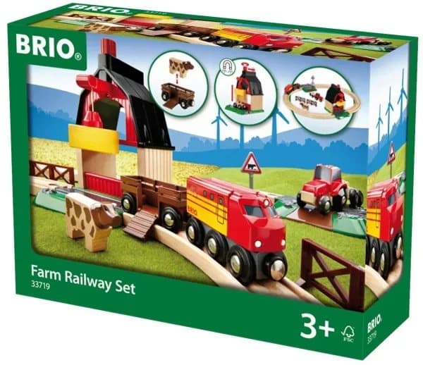 BRIO 33719 Farm Railway Set