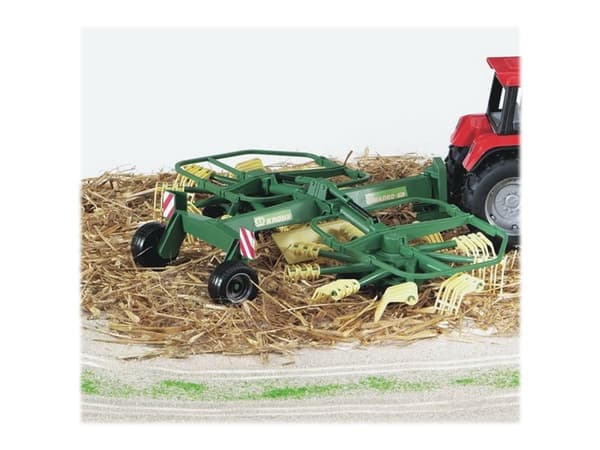 Bruder Krone dual rotary swath windrower toy