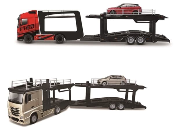 Bburago Bburago 18-31456 1:43 KATUPALO MERCEDES-BENZ ACTROS MULTICAR CARRIER