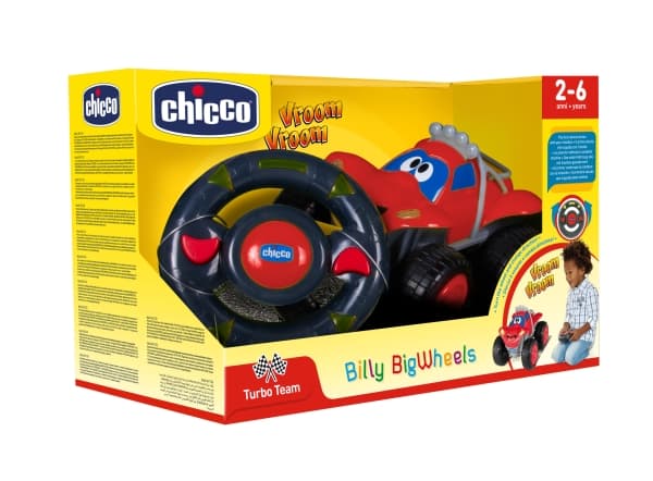 Chicco 00061759200000, Bil, 2 år, AA, Rød